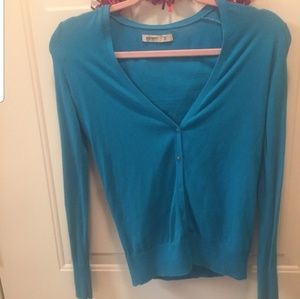 Turquoise Cardigan